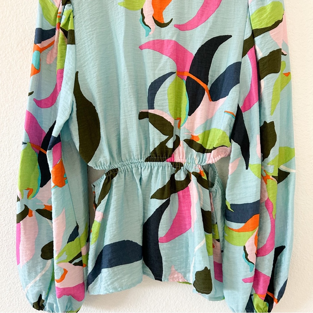 70's STYLE Top, Women’s Small, Spring Whimsicore Groovy Disco Blokecore - Picture 2 of 6